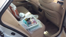 内装後方シート