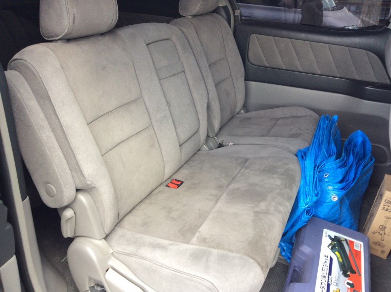 内装後方シート