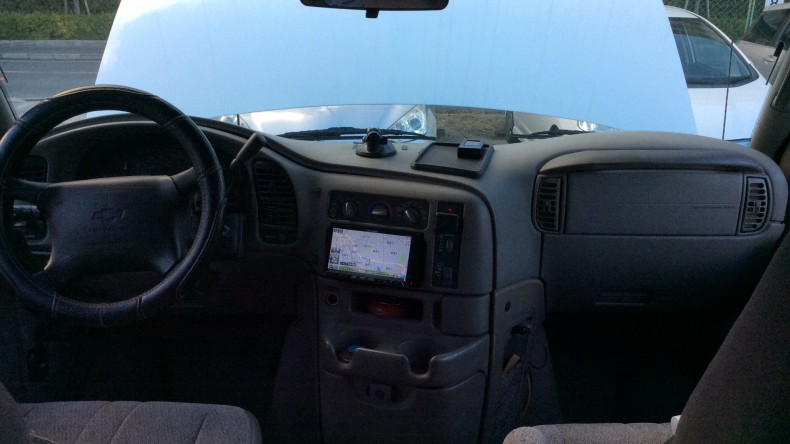 内装インパネ全体