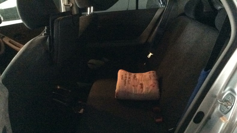 内装後方シート