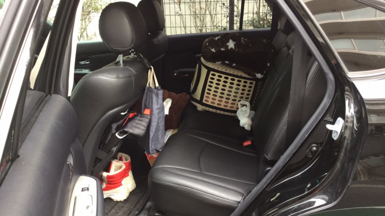 内装後方シート