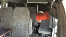 内装後方シート