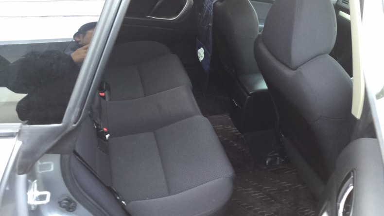 内装後方シート