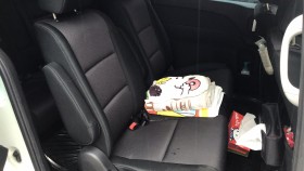 内装後方シート