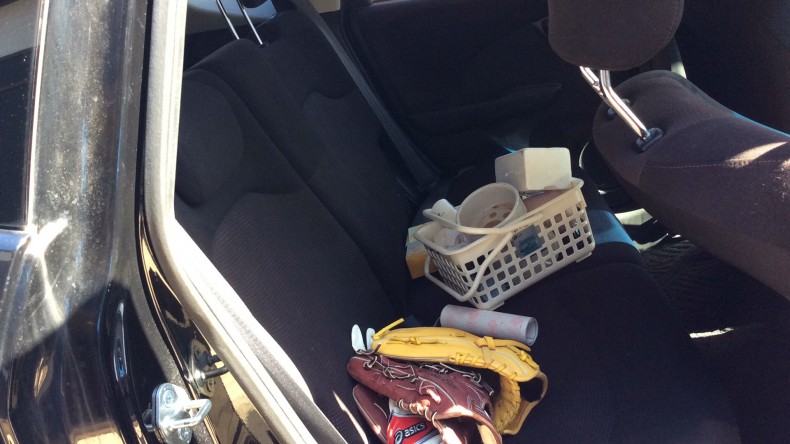 内装後方シート