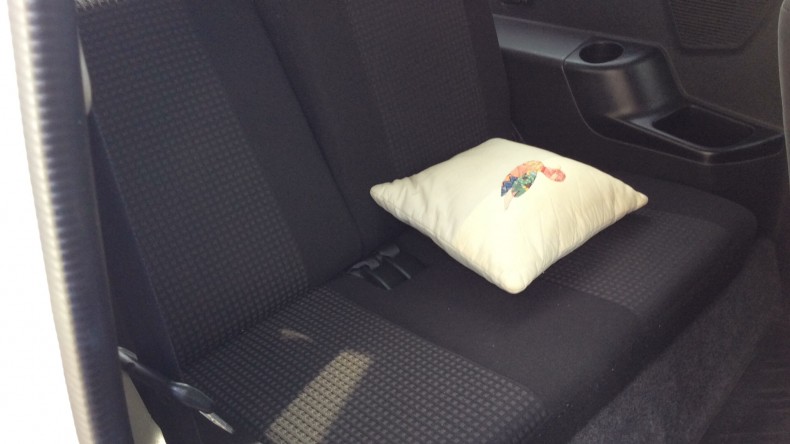 内装後方シート