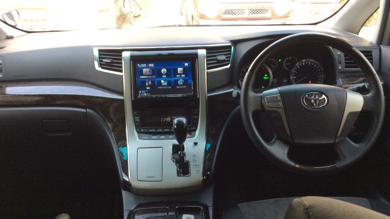 内装インパネ全体