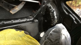 内装後方シート