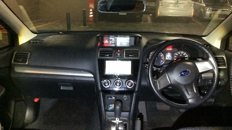 内装インパネ全体