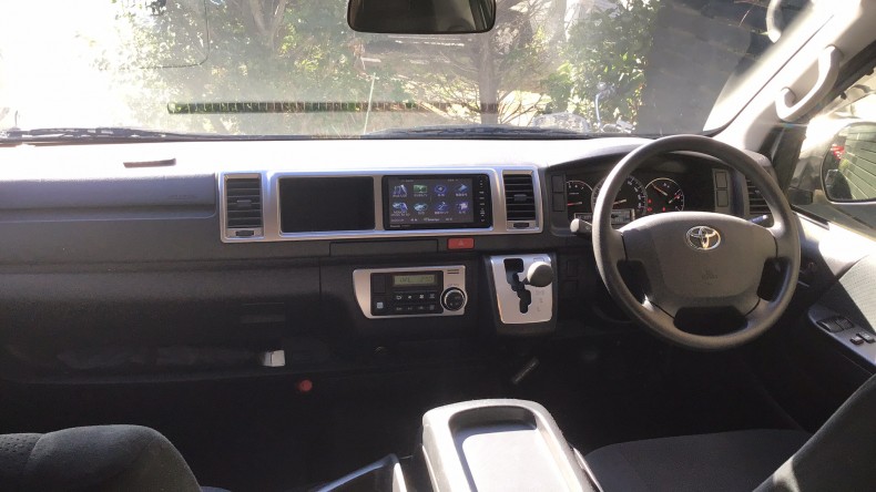 内装インパネ全体