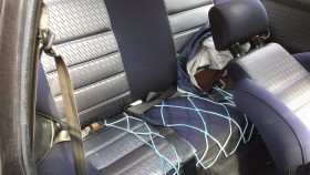 内装後方シート