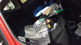 内装後方シート