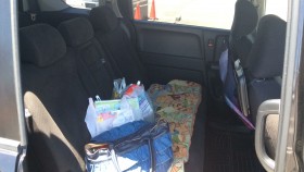 内装後方シート