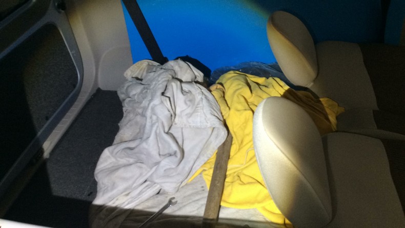 内装後方シート