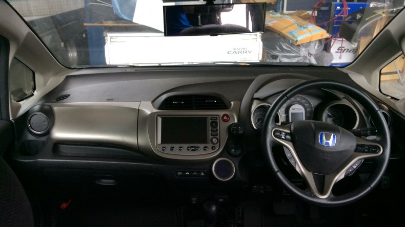 内装インパネ全体