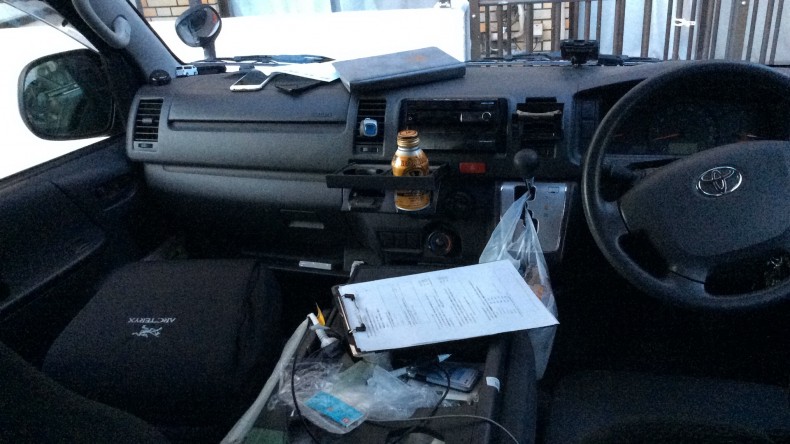 内装インパネ全体