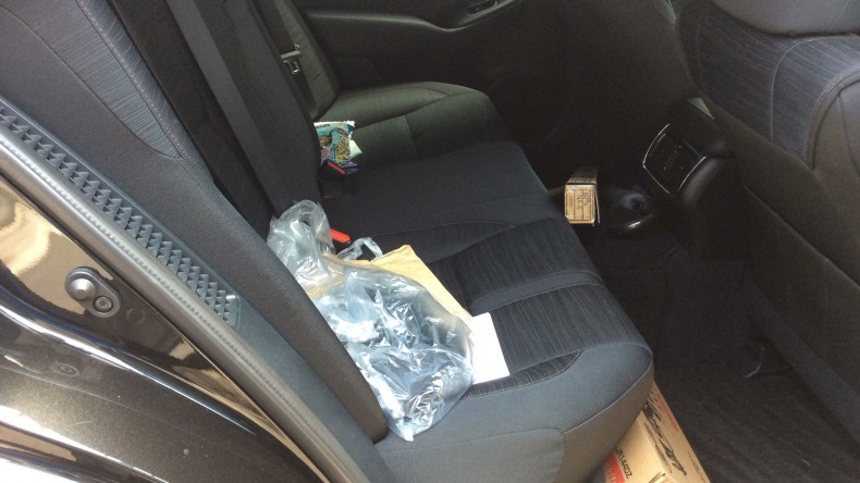 内装後方シート