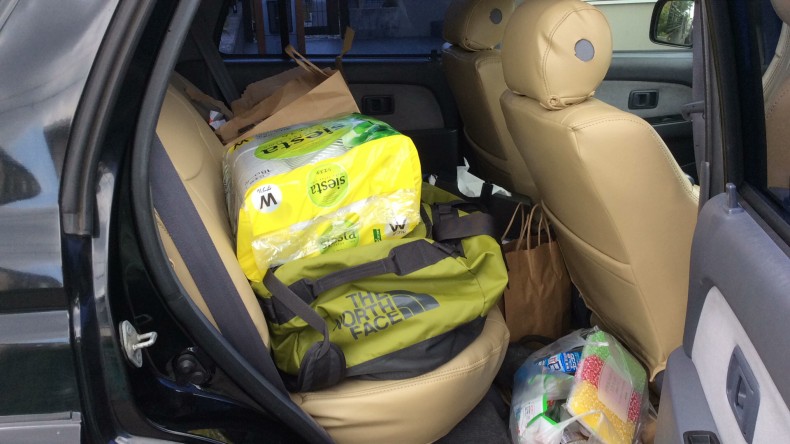 内装後方シート