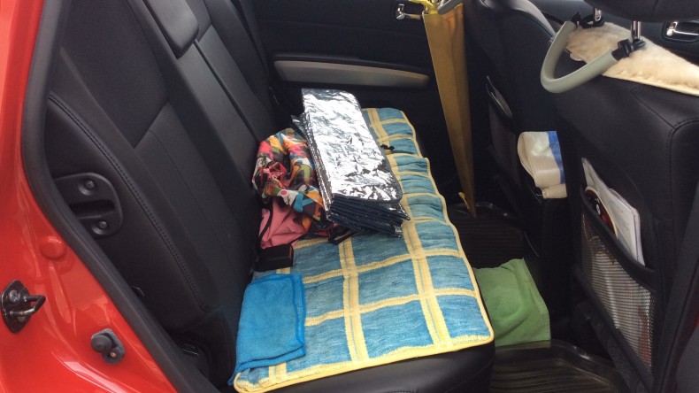 内装後方シート