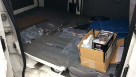 内装後方シート