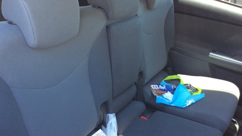 内装後方シート