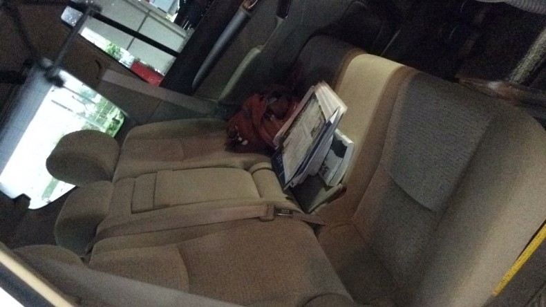 内装後方シート