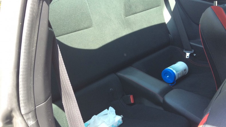 内装後方シート