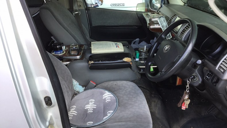 内装前方シート