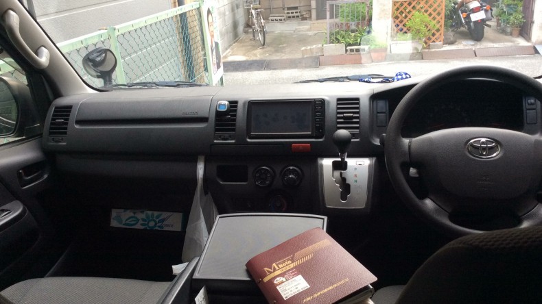 内装インパネ全体