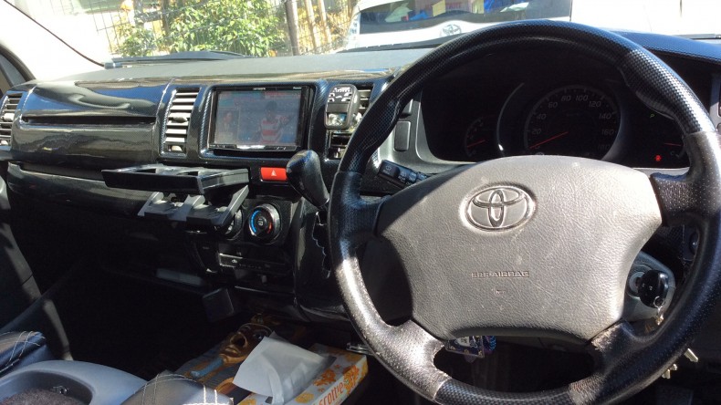 内装インパネ全体