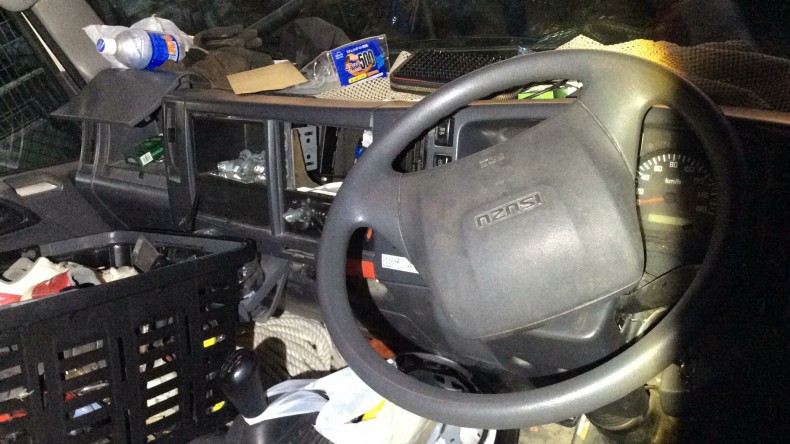 内装インパネ全体