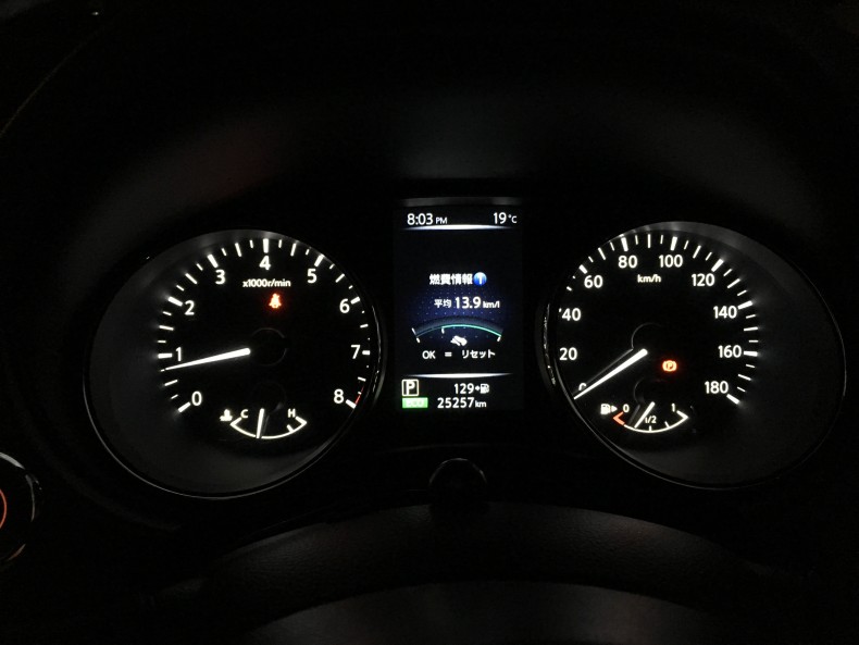内装メーター
