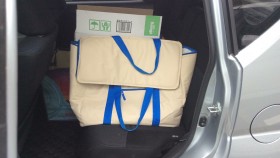 内装後方シート