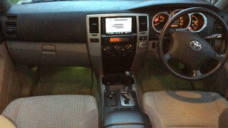 内装インパネ全体