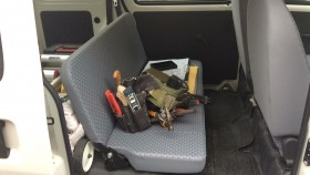 内装後方シート