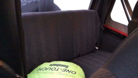 内装後方シート