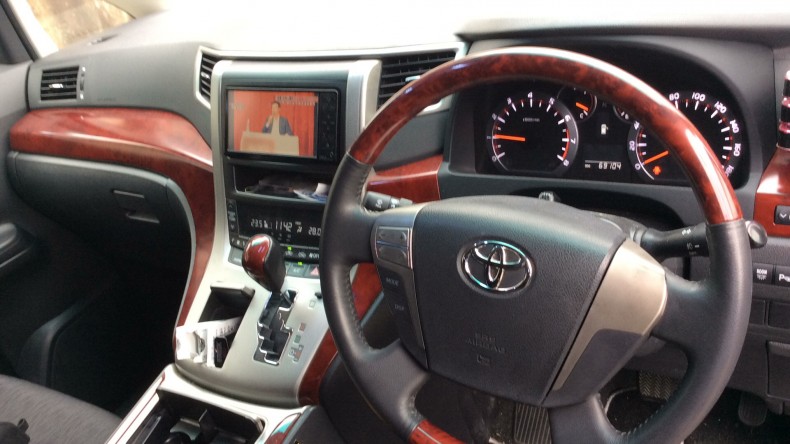 内装インパネ全体