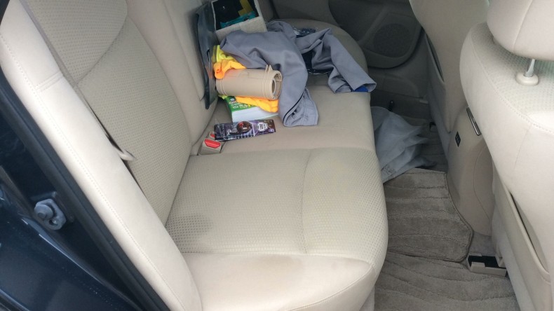 内装後方シート