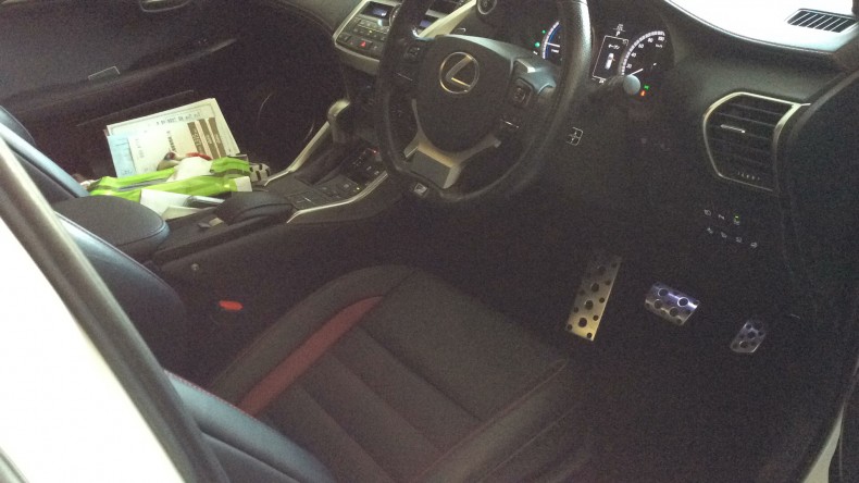 内装前方シート