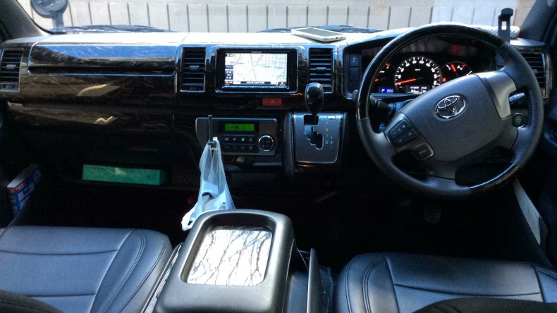 内装インパネ全体