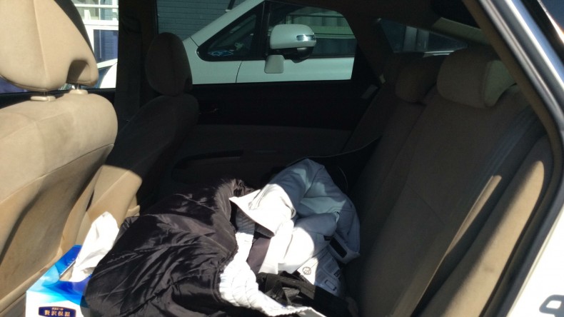 内装後方シート