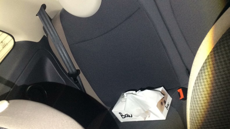 内装後方シート