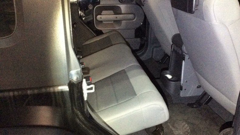 内装後方シート