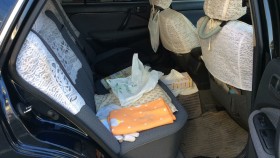 内装後方シート