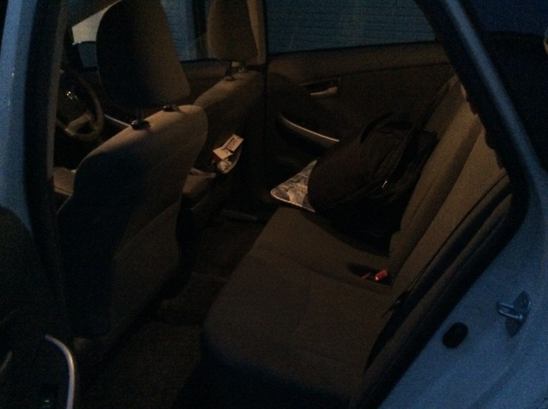 内装後方シート