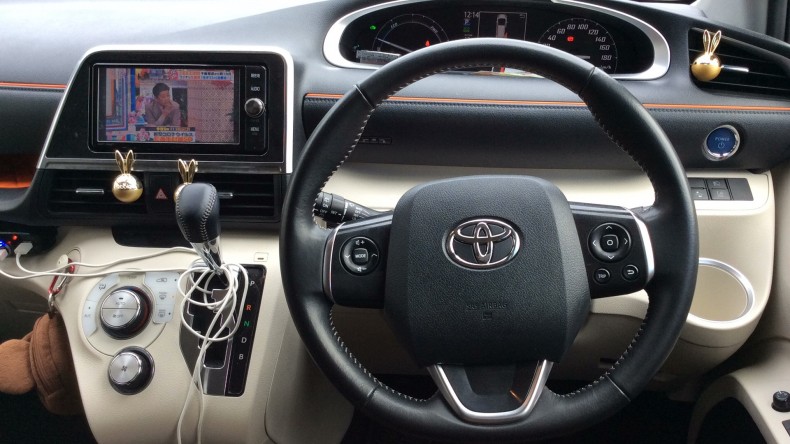 内装インパネ全体