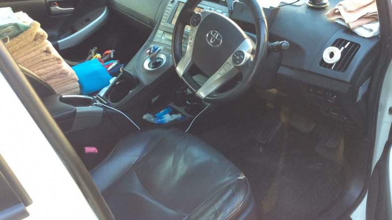 内装前方シート