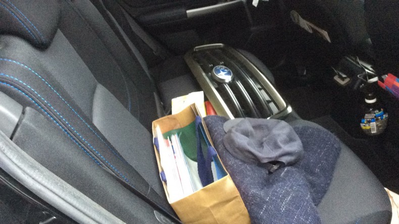 内装後方シート