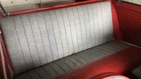 内装後方シート