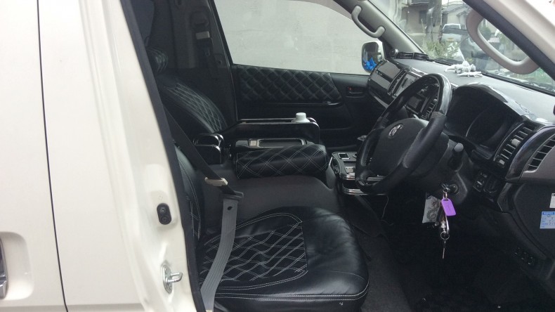 内装前方シート